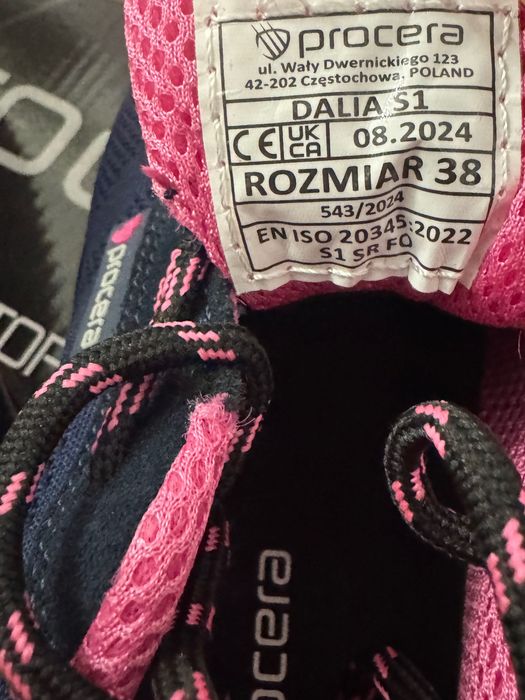 Procera Półbuty ochronne Dalia S1 rozm. 38