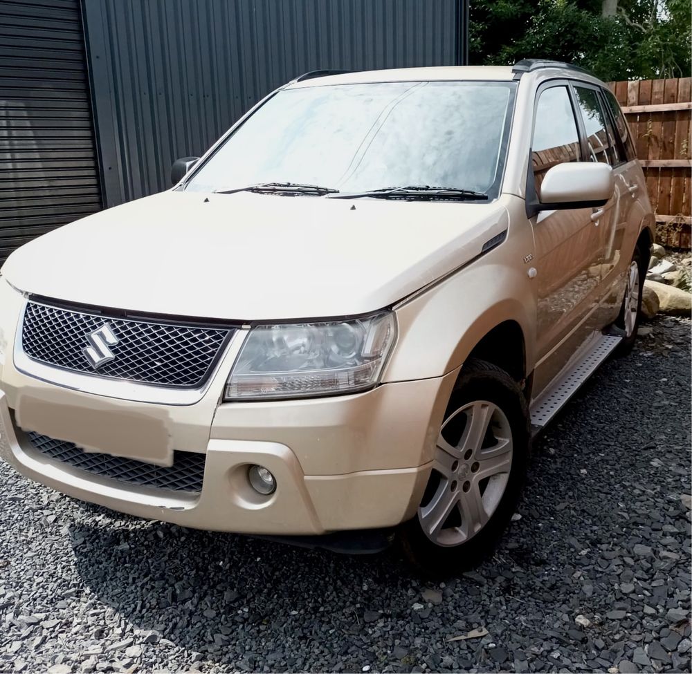 Suzuki Grand Vitara II części 1.9ddis przód zderzak lampy osprzęt