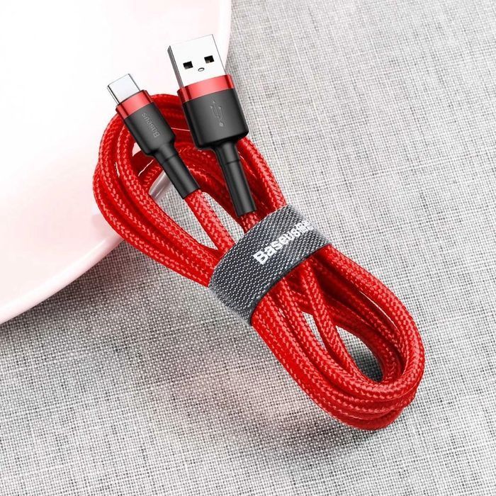 Baseus Cafule wytrzymały kabel przewód USB / USB-C QC 3.0 2A 3m