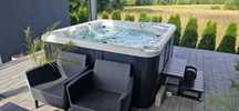 Jakuzzi Wanna SPA z hydromasażem ogrodowa 220X220 MOG-1346