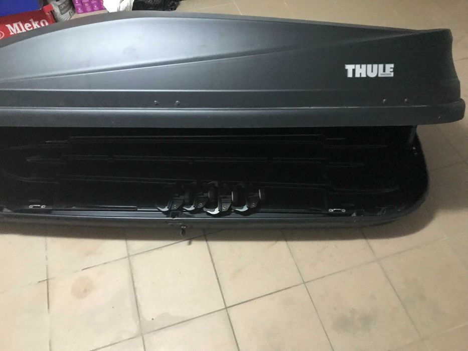 Witam,
Sprzedam box/bagażnik dachowy Thule Touring L
