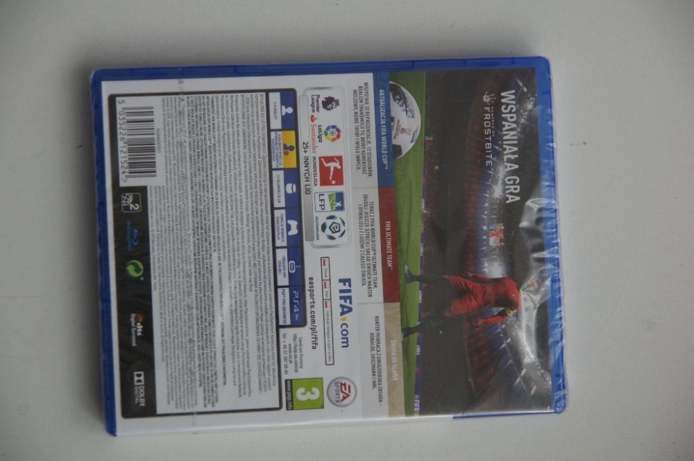 FIFA 18 + WORLD CUP _ Polska wersja PS4 Folia pudełko nowa gra