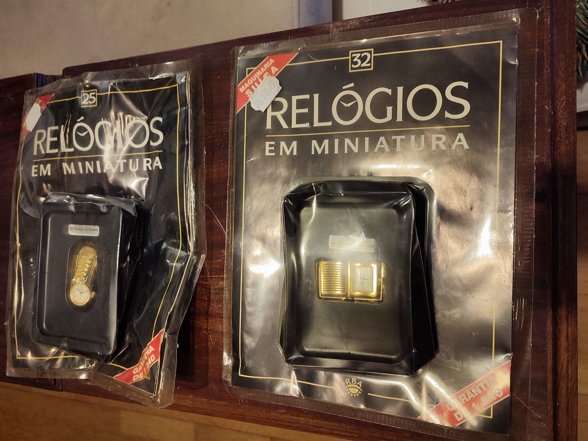 NOVO Coleção Relógios em Miniatura por Fascículos RBA