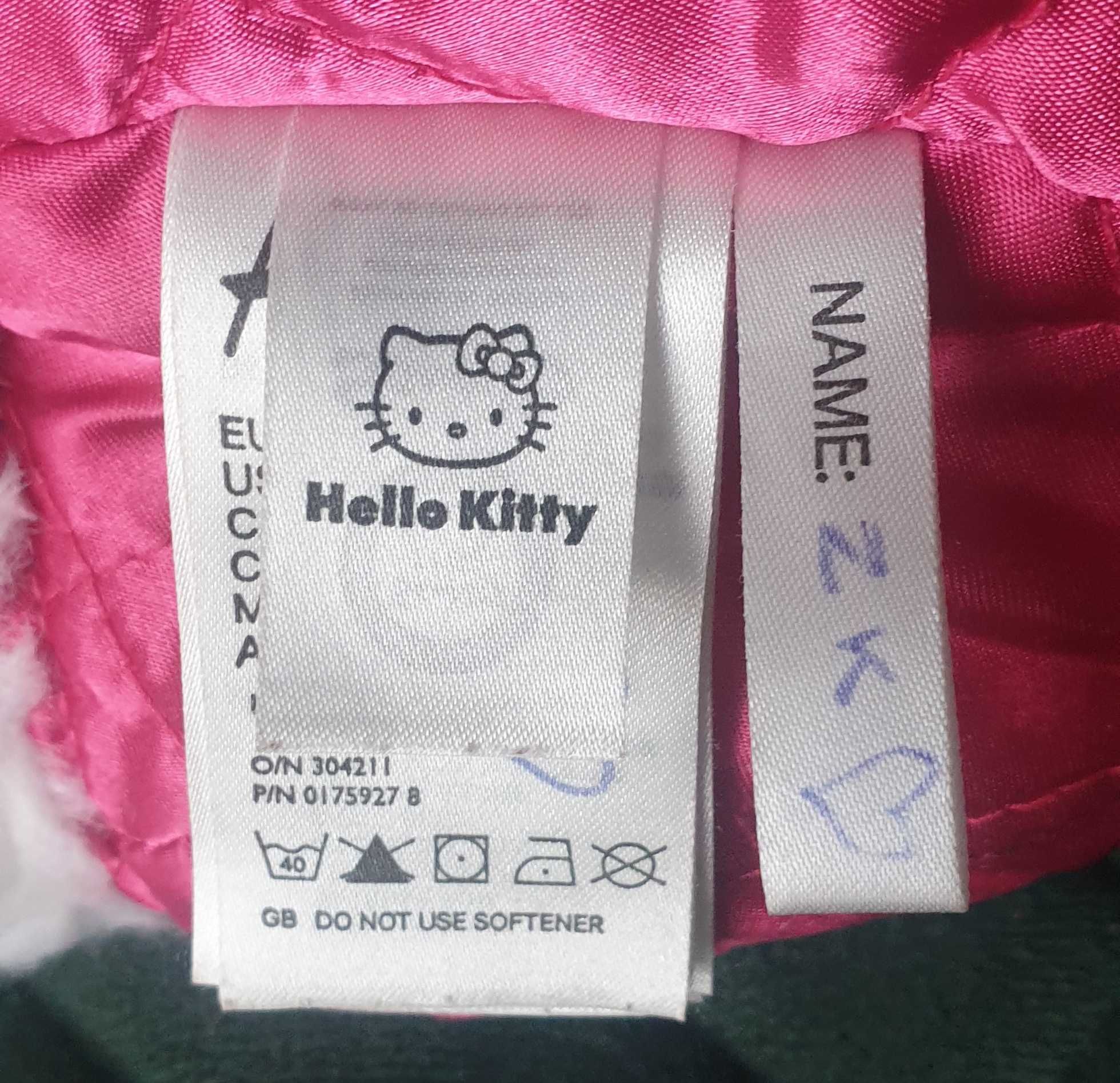 Hello Kitty Czapka zimowa dla dziewczynki, uszatka  2-4 latka  H&M
