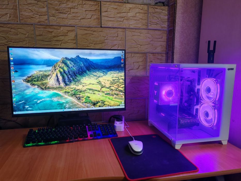 ‼️Игровой ПК (Ryzen 5 7500f, RTX 3080 10gb, 32 DDR5, AM5 b650, Wifi)