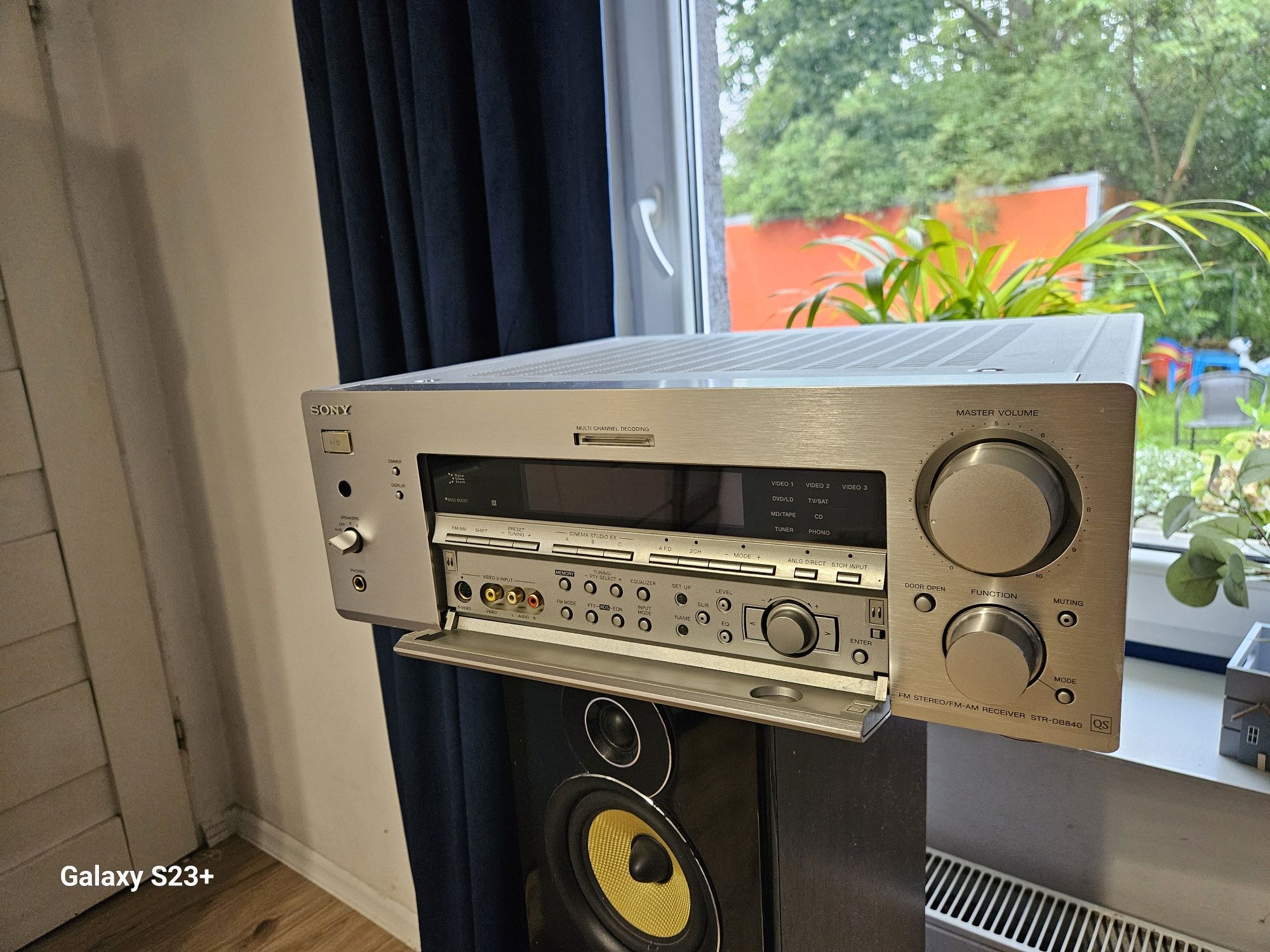 Amplituner wzmacniacz SONY STR-840QS 5.1 100W