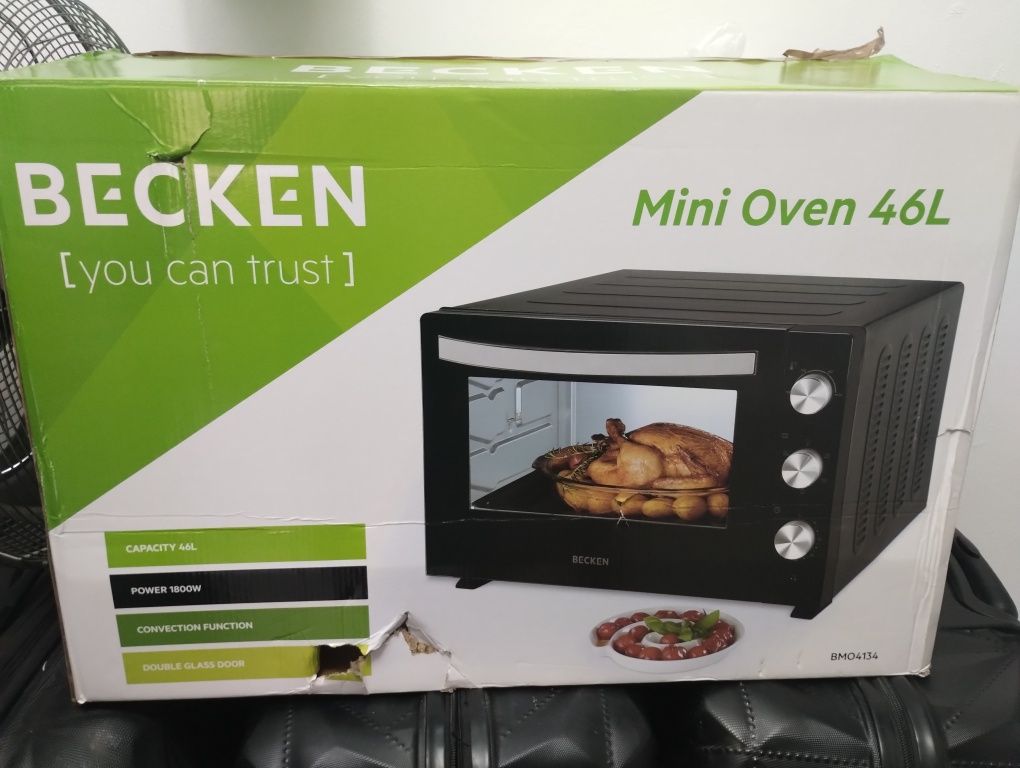 Forno Elétrico Becken 46 litros Novo Sem Uso