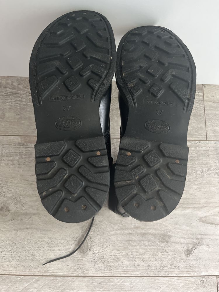 Buty glany czarne