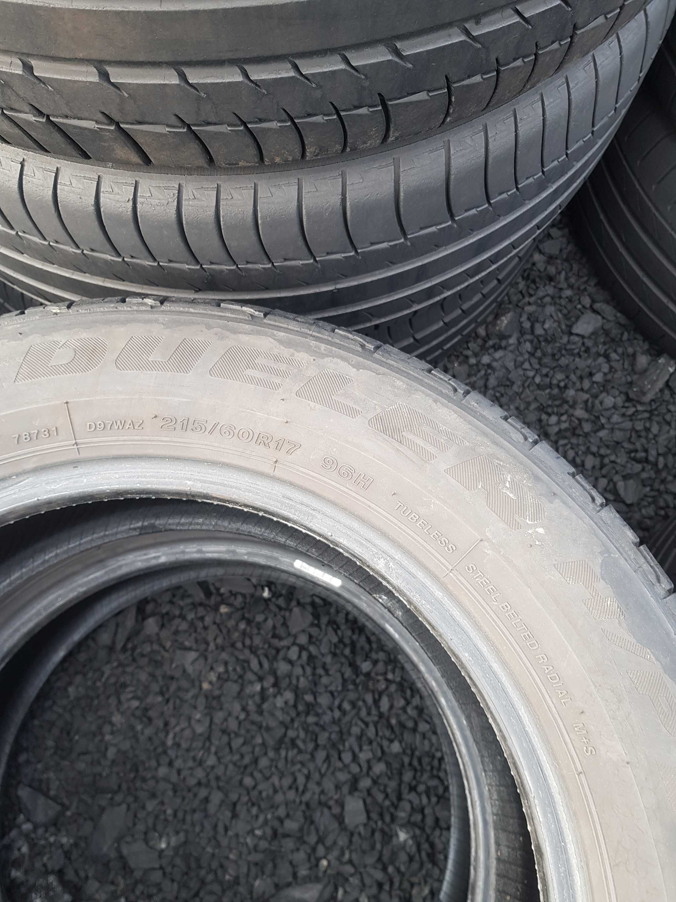 WYSYŁKA 2 Opony Letnie 215 60 R17 Bridgestone Dueler HP 2020r.