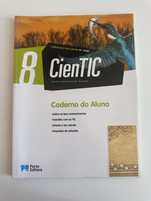Manual de Ciências Naturais 8 ano “CienTIC” com Caderno de Atividades