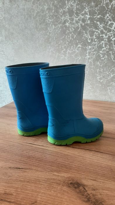 Дитячі резинові сапоги з утепленням 17см. 25-26 розмір