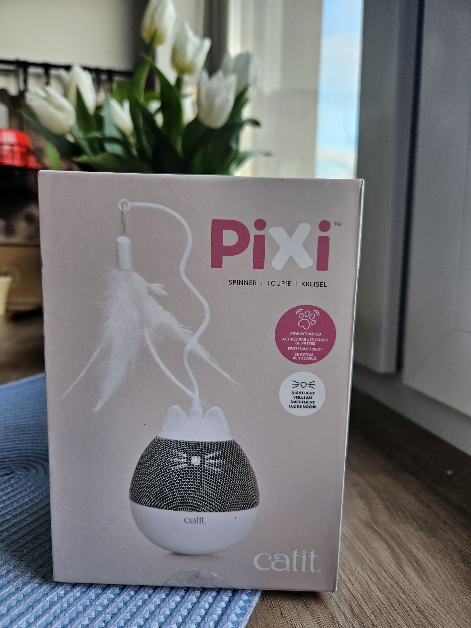 Pixi Catit spinner dozownik + gratis Nowy drapak