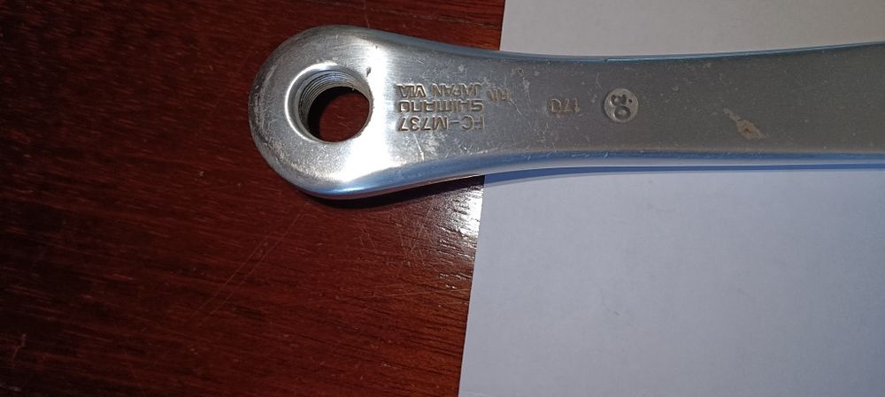 Pedaleira Shimano XT M737