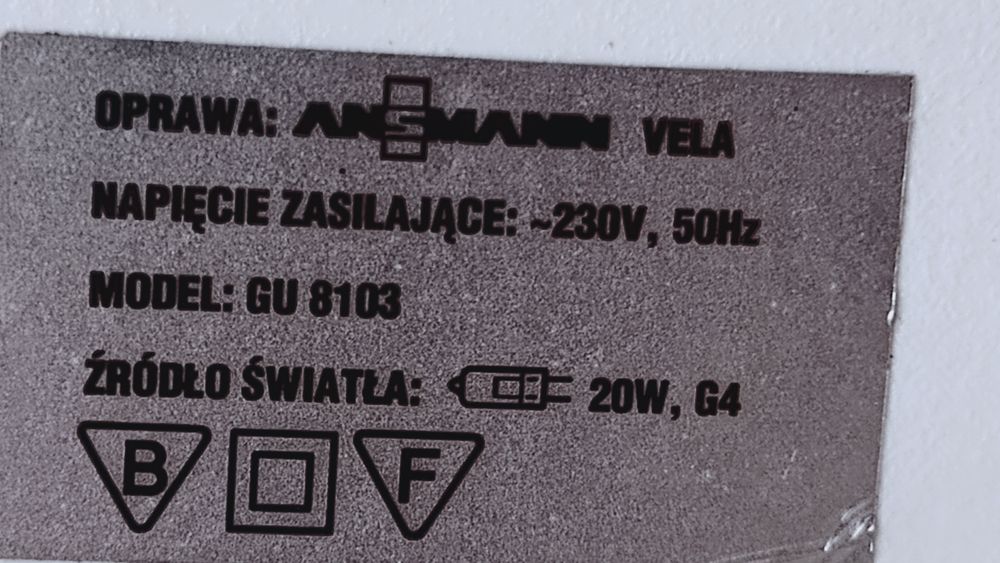 Lampka nocna regulowana, sprawna