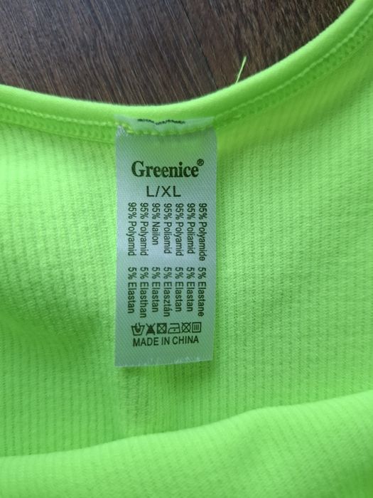 Koszulka damska neonowa