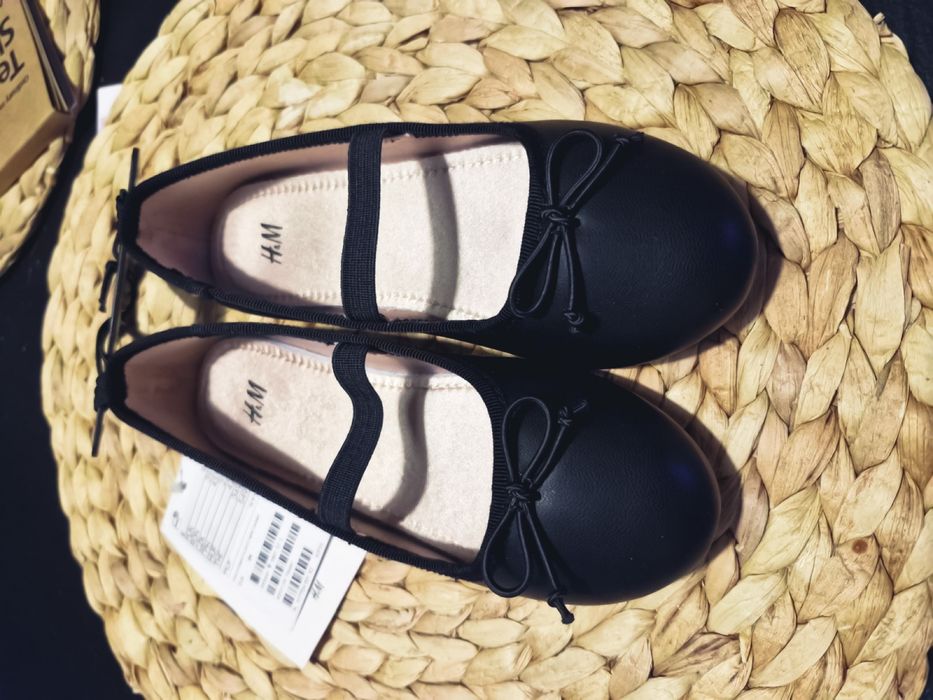 Buty Balerinki / buciki dziewczece H&M r.29 NOWE z metką