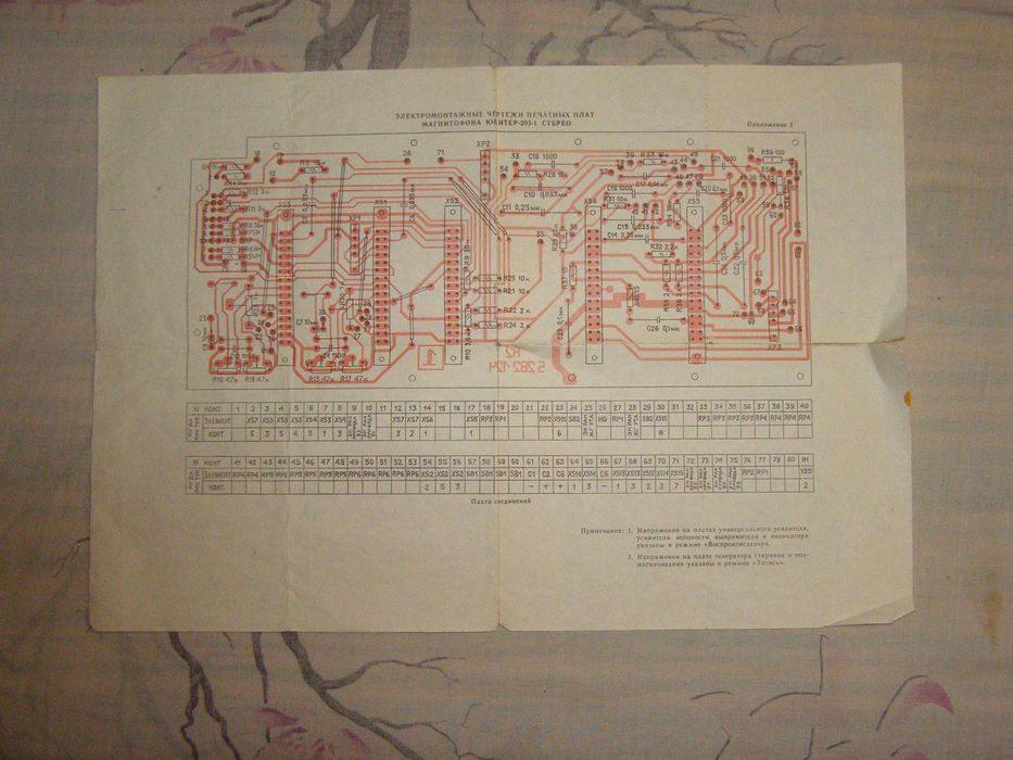 Магнитофон Юпитер-203 документация