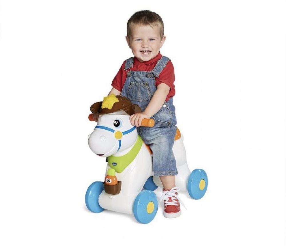 Cavalo CHICCO andador baby rodeo