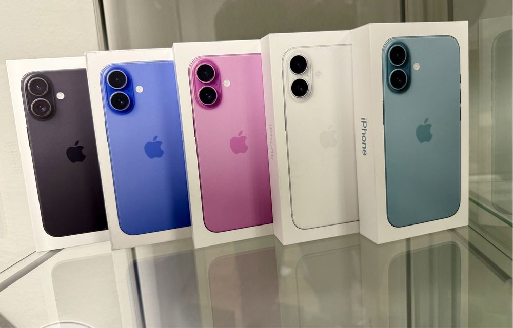 Apple iPhone 16 128gb Ultramarine Black Teal White Pink SKLEP NOWE