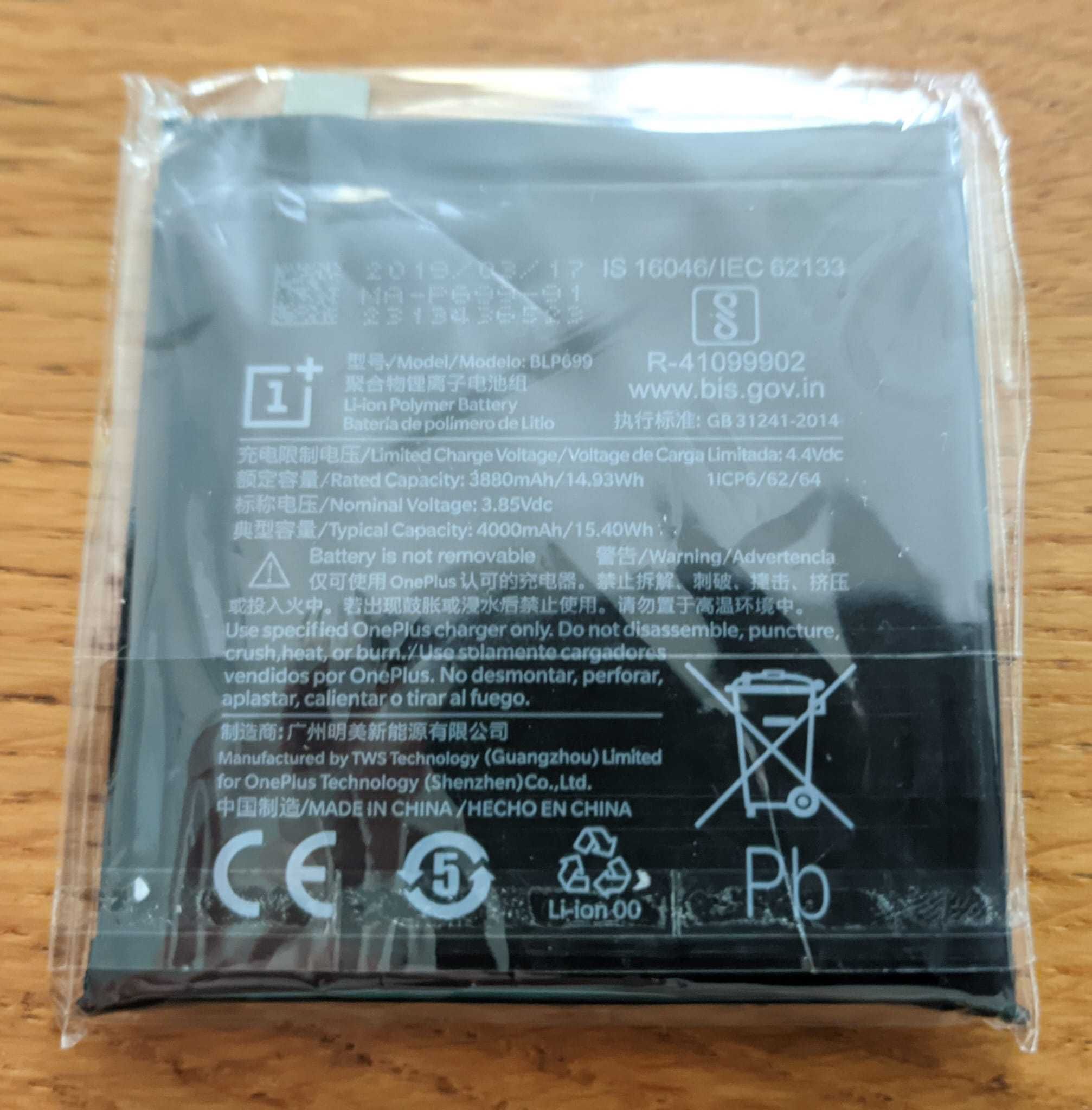 Bateria BLP699 do OnePlus 7 Pro UŻYWANE