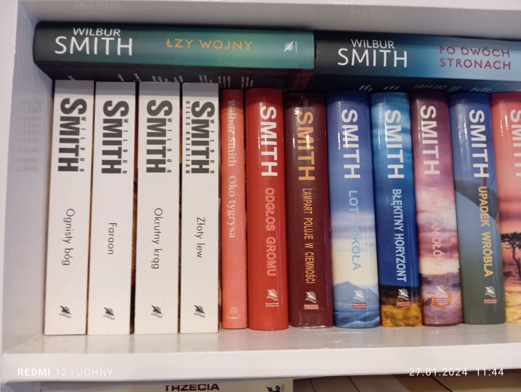 Wilbur Smith wszystkie książki