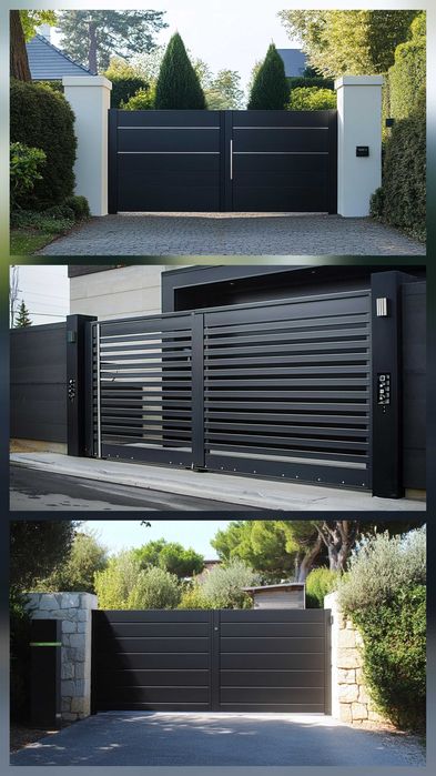 BRAMA NA WYMIAR suwana / skrzydłowa + MONTAŻ + szybki termin + AUTOMAT