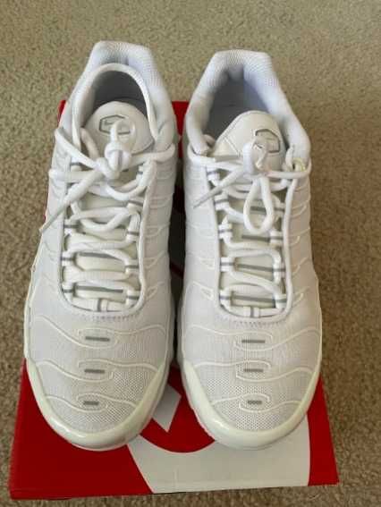 buty EspadryleNikeAirMaxPlusWhiteEspadryle R.37.5