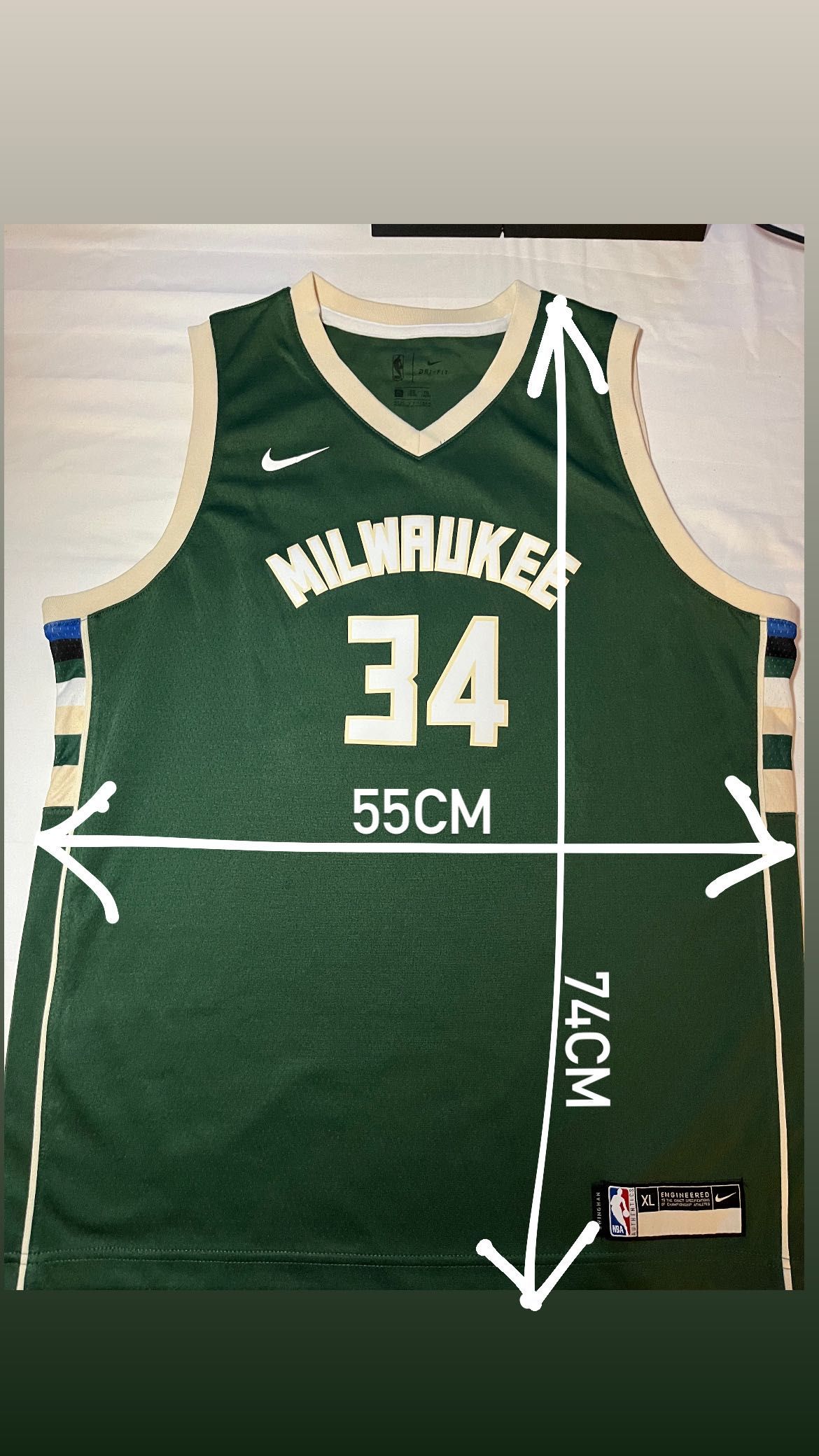 Camisola NBA Milwaukee Bucks Antetokounmpo