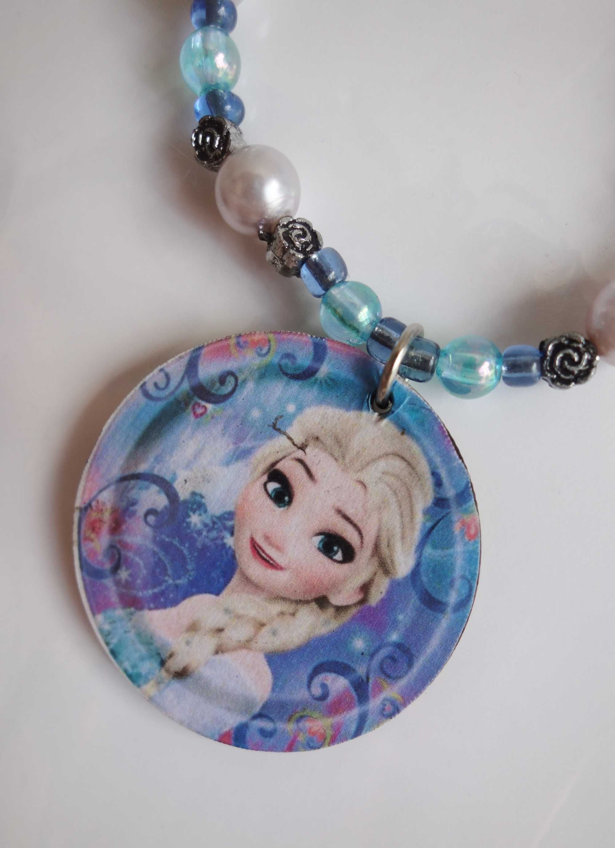 Colar Frozen Elsa novo para menina