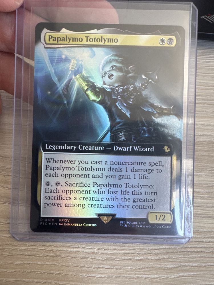 Papalymo Totolymo Foil Final Fantasy Magic the Gathering 0180