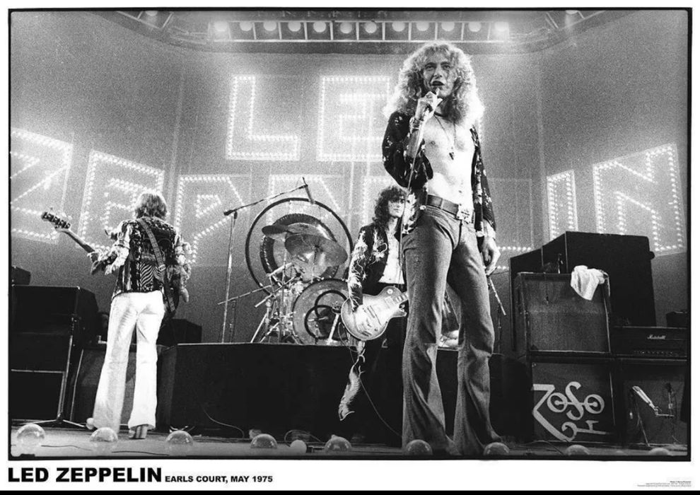 Led Zeppelin - Poster (плакат) Розмір 84х60. New.