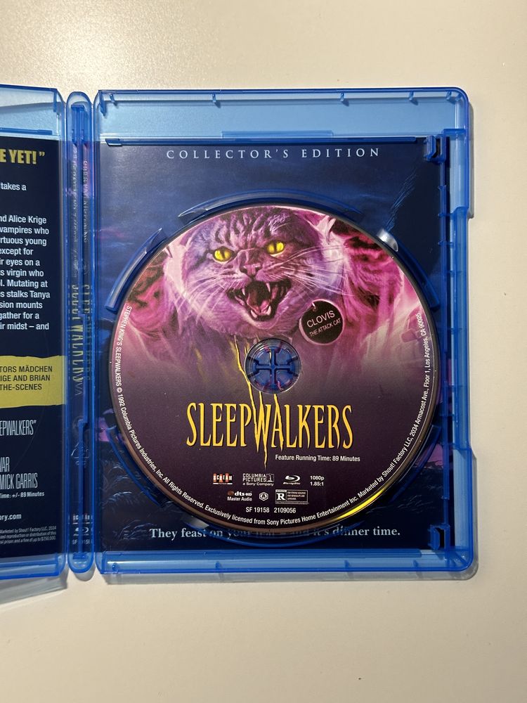 Lunatycy Sleepwalkers Collector’s Edition Blu-ray Region A