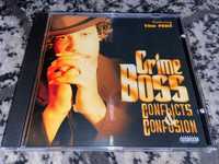 Rap CD - Crime Boss - Conflicts & Confusion - EU 1997