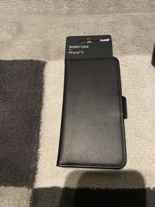 iPhone X etui czarne