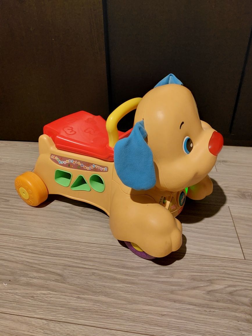 INTERAKTYWNY Chodzik, Auto Szczeniaczek Fisher Price