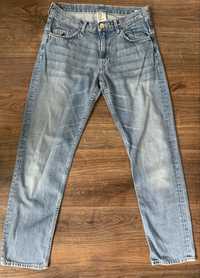 Jasne jeansy dżinsowe spodnie 158cm H&M