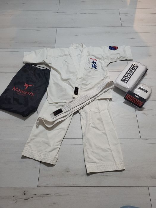 Kimono karate +ochraniacze