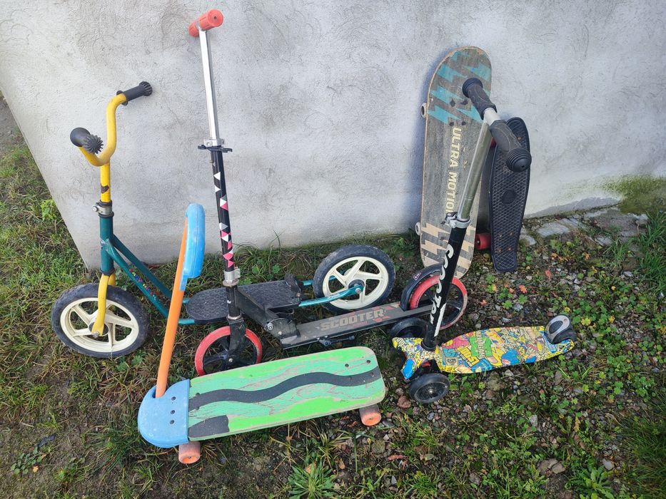 Zabawki Hulajnoga deskorolka rolki