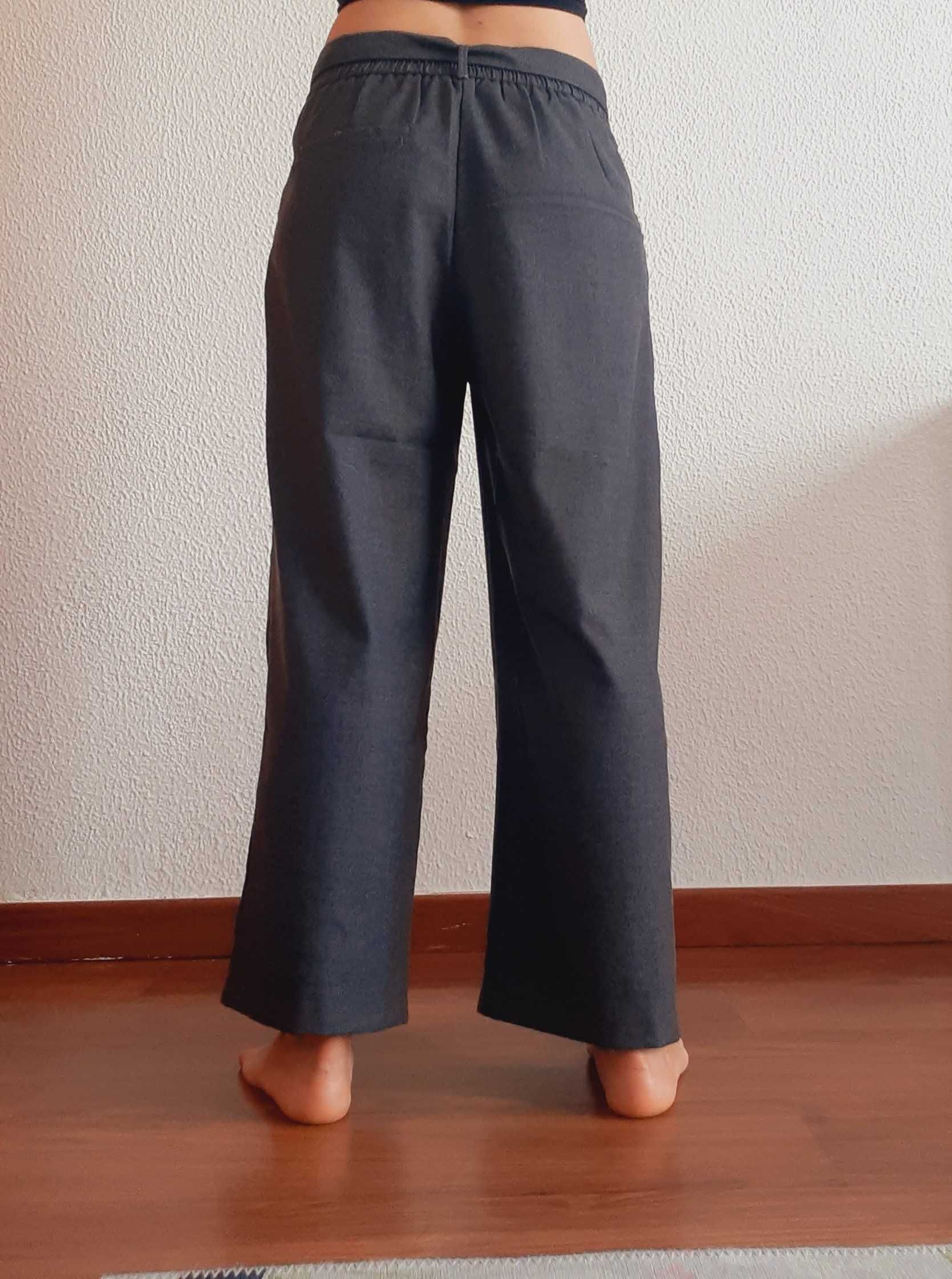 Cullotes cinza Zara
