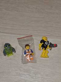 3 Figurki Lego - Emmet & Sklaniak & Bionicle