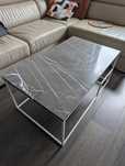 Stolik kawowy 100x60 - marmur