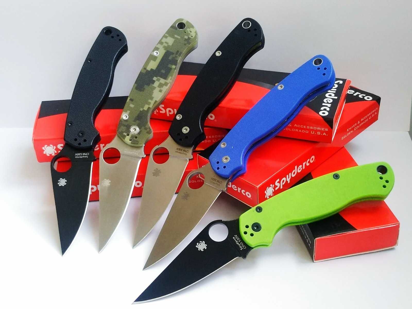 Ніж складний Spyderco Paramilitary 2 Нож Спайдерко в АСОРТИМЕНТІ !