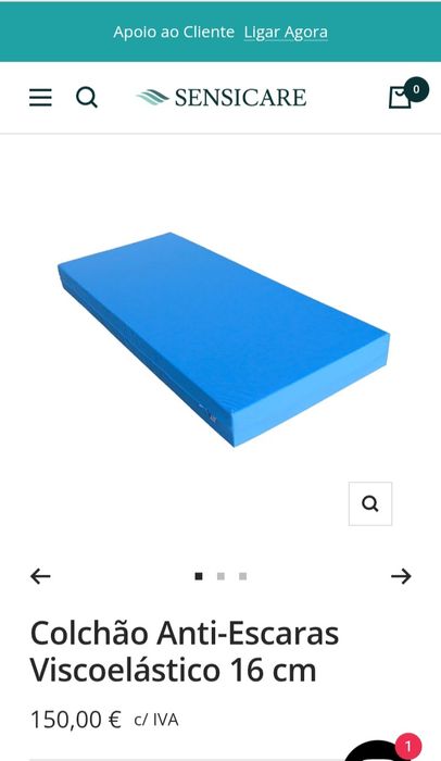 Cama articulada elétrica de decúbito