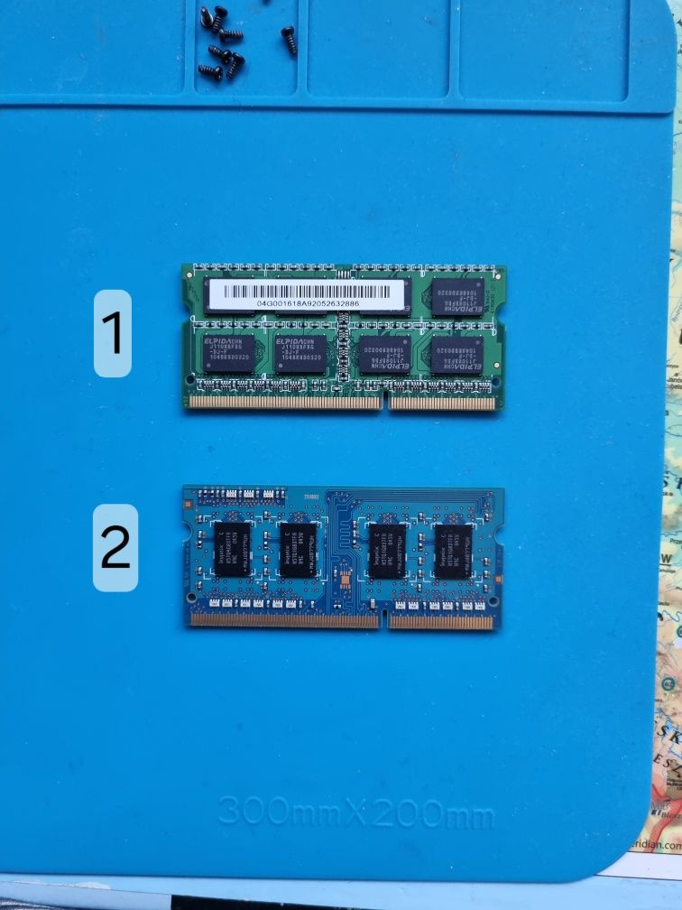 Ddr3 ram 2gb i 1gb do laptopów