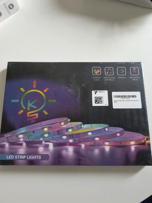 LED Lights – komplet nowych pasków LED z pilotem i zasilaczem