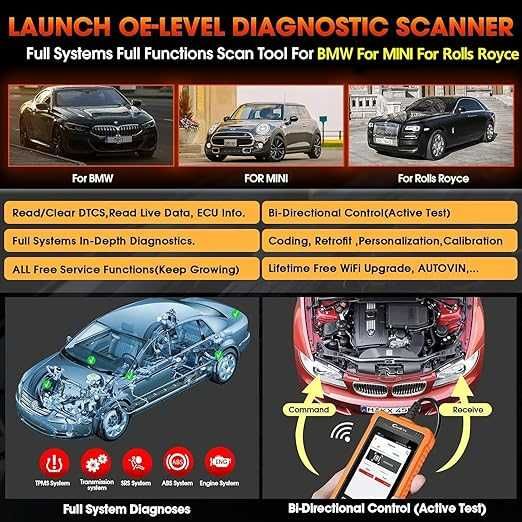 Máq. Diagnostico Auto - Mono Marca - Mercedes  BMW  VW  Toyota  e mais