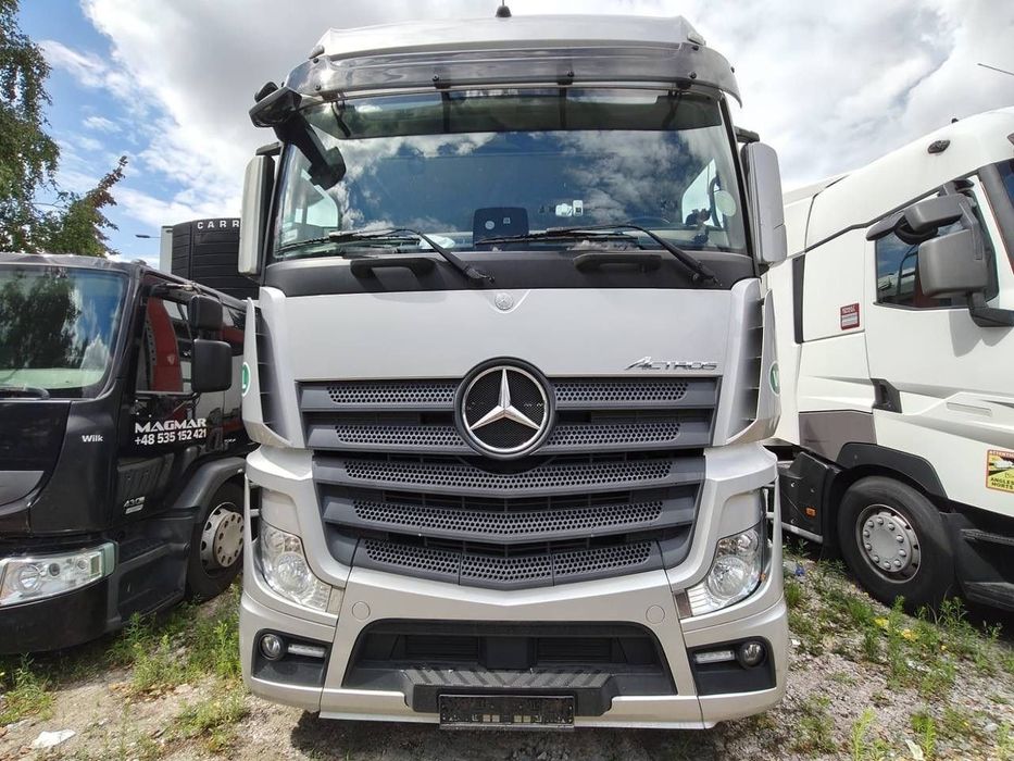 Mercedes-Benz ACTROS  Mercedes-Benz Actros (2018) + przyczepa TURDOR (2015) | PL rejestracja