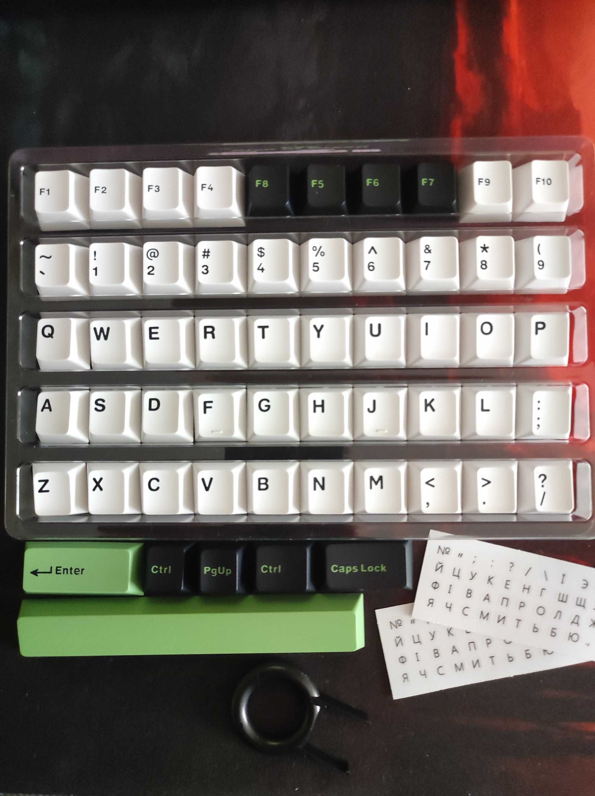 PBT кейкапи від клавіатури Aula F99 Cherry profile