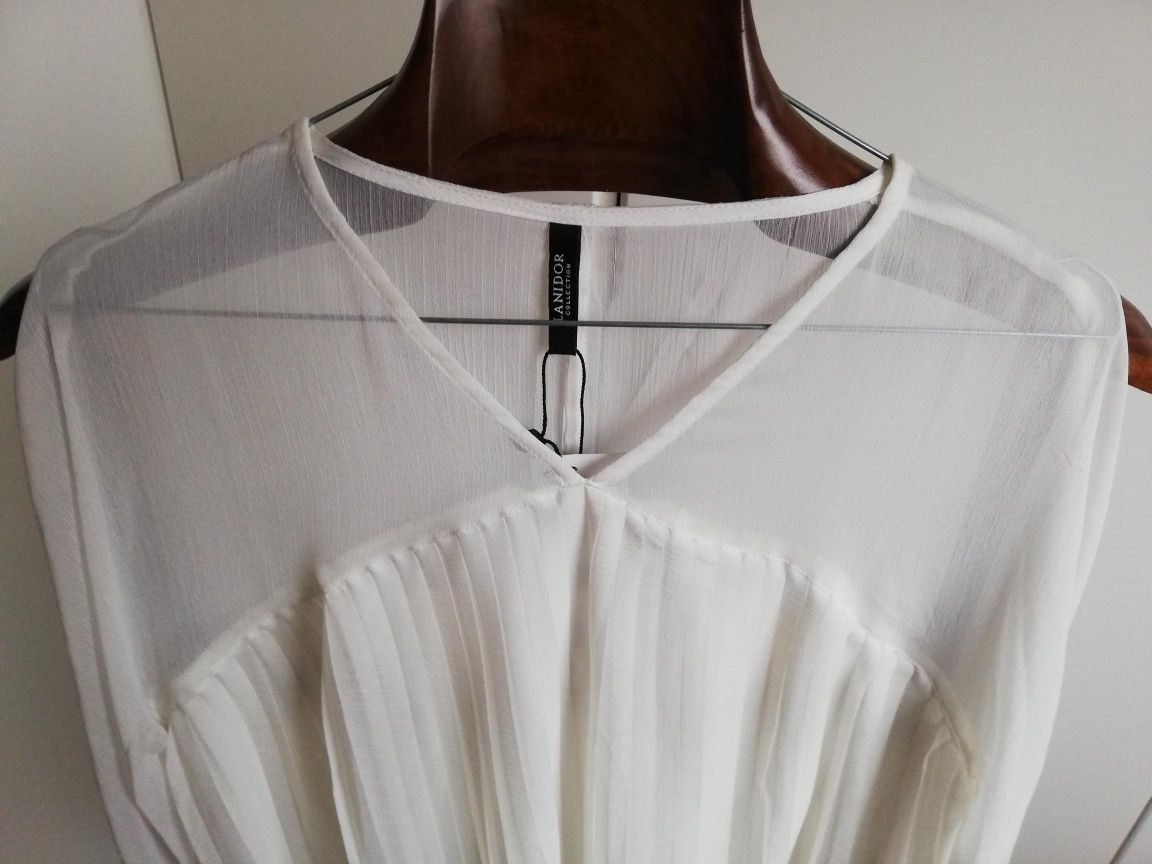 Blusa  Lanidor plissada