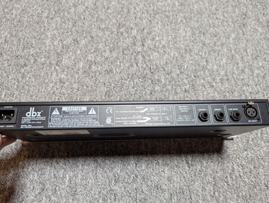 DBX 286s Przedwzmacniacz kompresor deesser gate